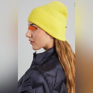 MadeInItaly Marina Rinaldi by Max Mara Label-cut Alpaca Blend Beanie OS Spring